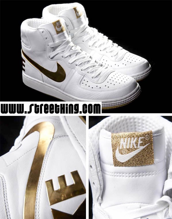 Nike Terminator High - White / Gold