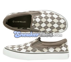 Airwalk Womens Argyle Slip-On