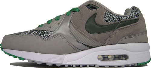 Nike Air Max Light Premium Metallic Silver / Grey / Green at Purchaze