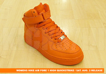 high top air forces red