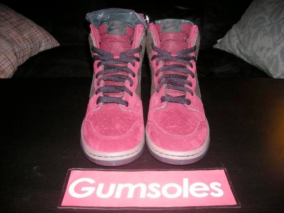 Nike Dunk High Pro SB - Forest / Black / Pink