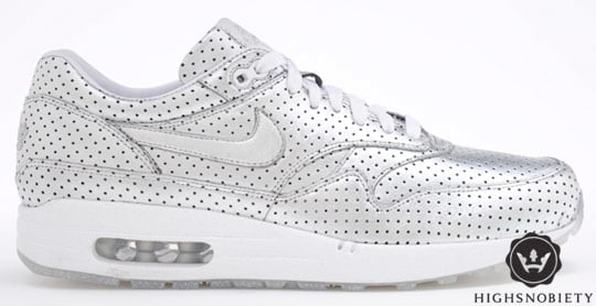 air max 1 perforated grey