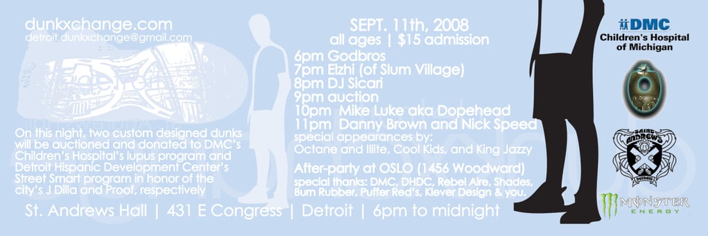 DunkxChange DETROIT Sept 11th