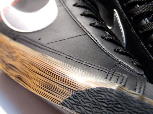 Nike Blazer High Premium - Game Select | Black / Silver / Wood