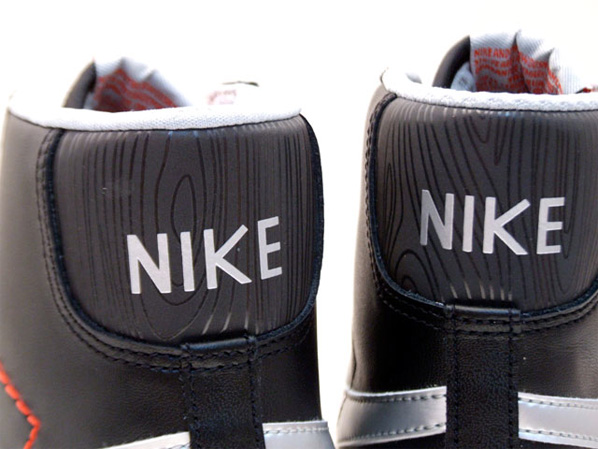 Nike Blazer High Premium - Game Select | Black / Silver / Wood