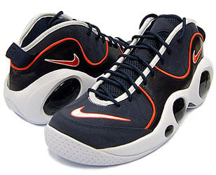 Nike Zoom Flight 95 Premium – Obsidian / White / Orange Blaze