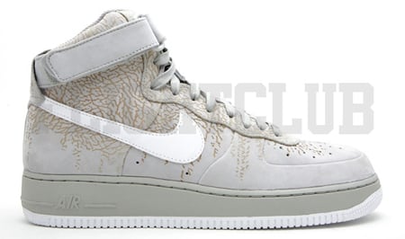 air force 1 cement print