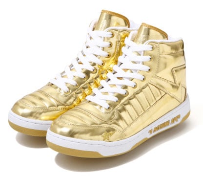 A Bathing Ape: Bapesta 88 Metallic Releases