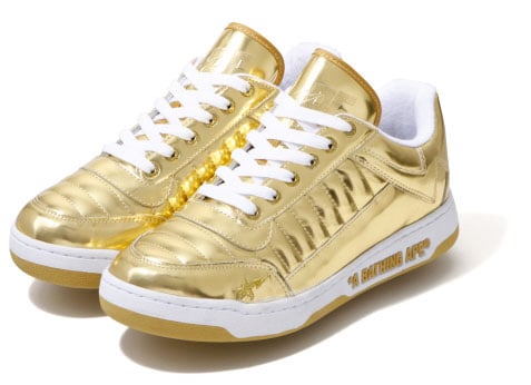 A Bathing Ape: Bapesta 88 Metallic Releases