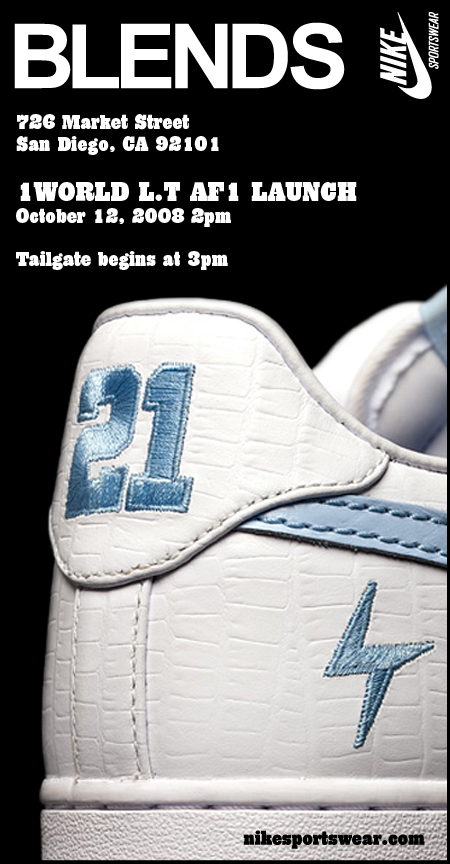 Ladainian Tomlinson Air Force 1