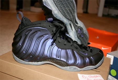 Nike Air Foamposite Sample - Eggplant