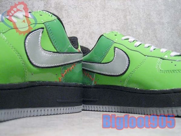 Best Halloween Shoes - Nike Air Force 1 Frankenstein (7th Best)