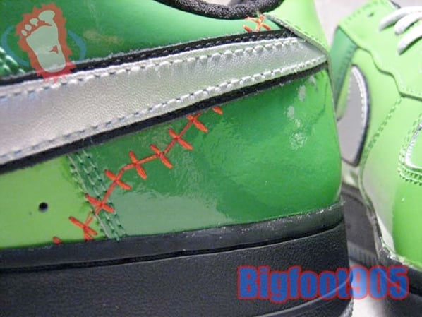 Best Halloween Shoes - Nike Air Force 1 Frankenstein (7th Best)