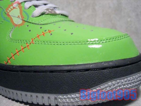 Best Halloween Shoes - Nike Air Force 1 Frankenstein (7th Best)