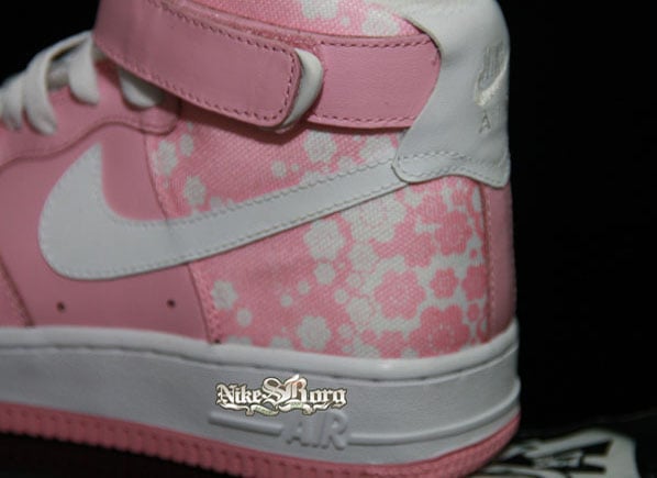 Nike Womens Air Force 1 High - Pink / White