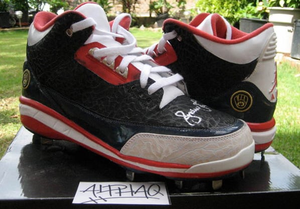 Rare Air Wednesdays: Air Jordan 3 (III) PE Andrew Jones Cleats