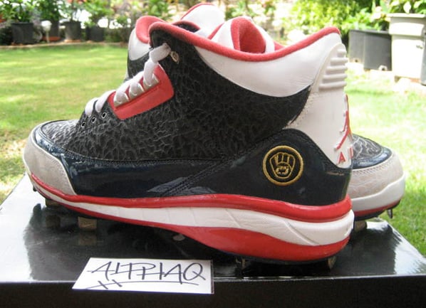 Rare Air Wednesdays: Air Jordan 3 (III) PE Andrew Jones Cleats