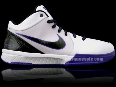 Nike Zoom Kobe 4 West Coast White Purple