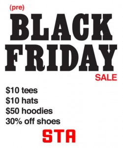 Black Friday Sale Event at Solemates, St.Alfred and Jugrnaut