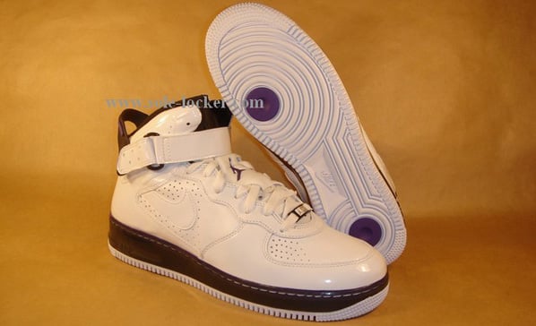 Air Jordan Force Fusion 6 (VI) White / Black - Purple