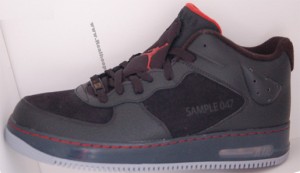 Air Jordan Fusion VI (6) Low Sample – Black / Infrared