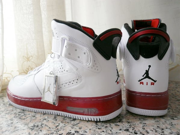 Confine anytime element Air Jordan Force Fusion VI (6) - White / Black - Varsity Red | SneakerFiles