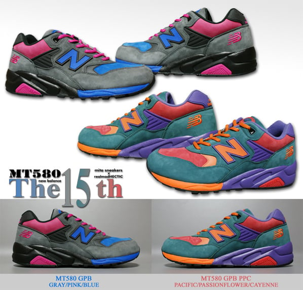 mita sneakers x realmadHECTIC x New Balance MT580 - 15th Edition 