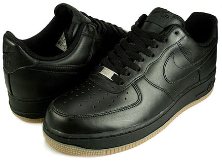 Nike Air Force 1 Low - Black / Gum 