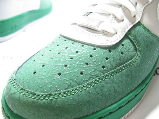 Nike Air Force 1 Low Premium - Stealth / White - Scenery Green ...