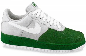 Nike Air Force 1 Low – Stealth / White – Scenery Green