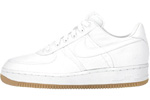 Nike Air Force 1 (Ones) 1996 Low Canvas White / White - Gum