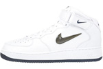 Nike Air Force 1 (Ones) 1996 Mid SC White / Smoke - Navy