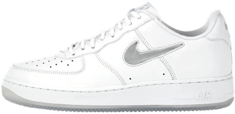 Nike Air Force 1 (Ones) 1997 Low CL White / Metallic Silver