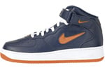 Nike Air Force 1 (Ones) 1997 Mid SC Midnight Navy / Safety Orange