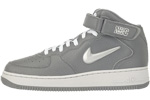Nike Air Force 1 (Ones) 1998 Mid SC NYC Cool Grey / Metallic Silver - Light Zen Grey - White