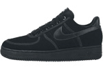 Nike Air Force 1 (Ones) 1995 Low Canvas Black / Black - White