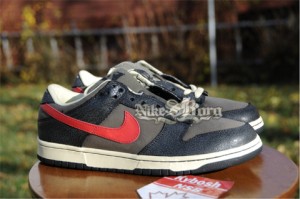 Nike SB Dunk Low – Charcoal / Red