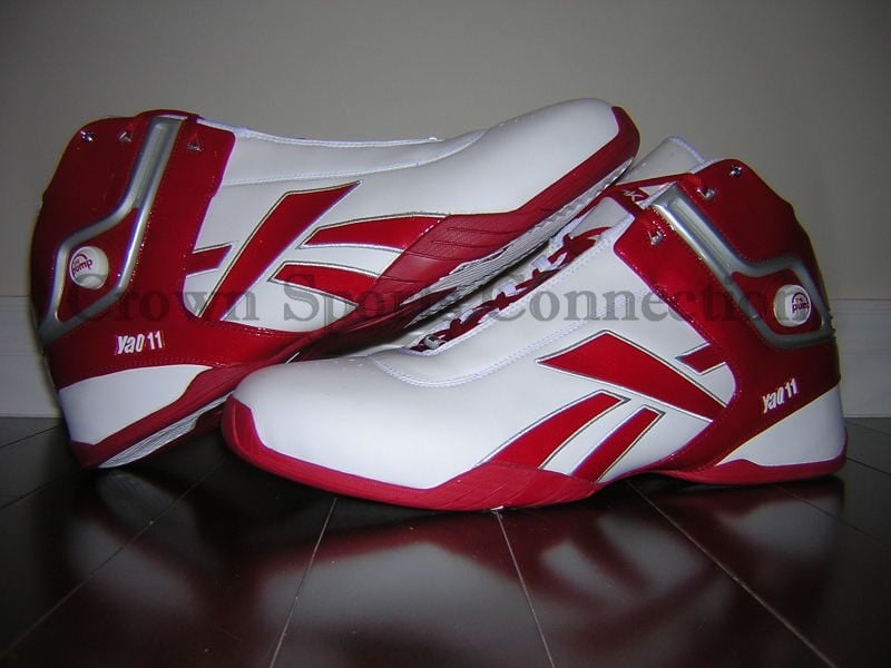 Vtg NEW RARE 07-08 Reebok Yao Ming Voyage Mid Basketball Shoes Size 13  Red/White