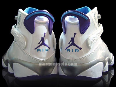Air Jordan Six Rings White Silver University Blue