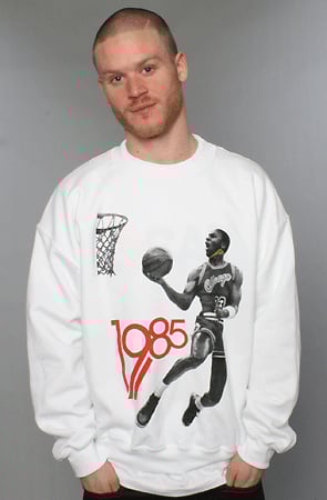 White and red with Jordan graphic