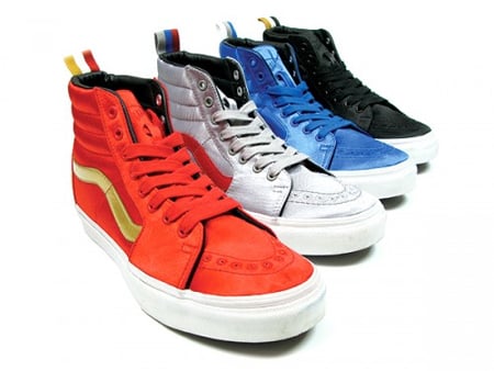 HUF x Vans SK8-HI Satin Pack Now Available 