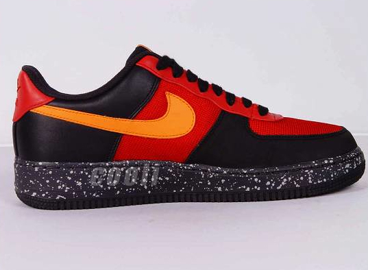 Nike Air Force 1 - Varsity Red / Mandarin - Black - Anthracite | ACG Wildedge 