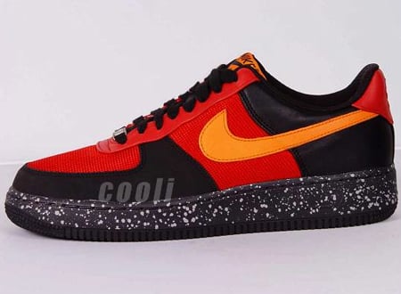 Nike Air Force 1 - Varsity Red /<br /> Mandarin - Black - Anthracite | ACG Wildedge 