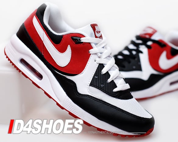 white red and black air max