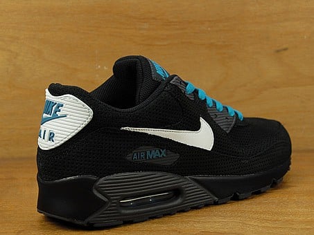 Nike Air Max 90 - Black / Anthracite / White / Neon Turquoise 