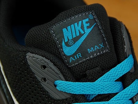 Nike Air Max 90 - Black / Anthracite / White / Neon Turquoise 