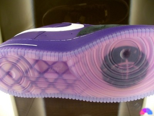 Nike "Huarache" Air Force 1 - Purple / Black