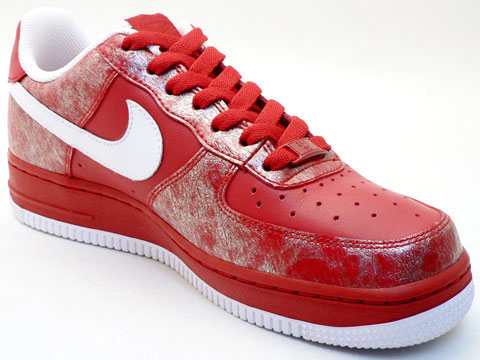 Nike Womens Air Force 1 - Red / White