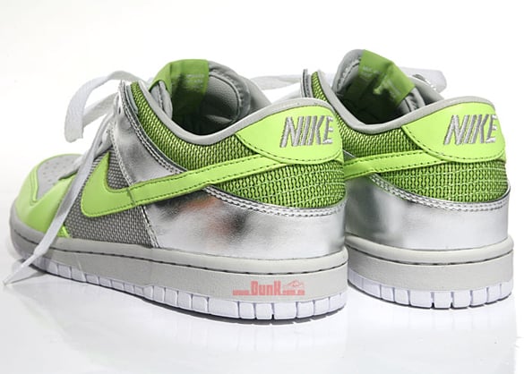 Nike Womens Dunk Low Premium - Neutral Grey / Citron / White