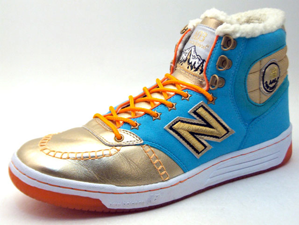 Optimystik x New Balance A03 Gold Blue